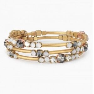 Stella & Dot Isabelle Wrap Bracelet - Gold